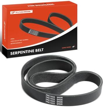 Imagem de A-Premium Correia de transmissão serpentina do motor compatível com Nissan Altima 2013-2018, Pathfinder 2013-2019, Murano 2015-2020, Maxima 2016-2020, Quest 2014-2017 e Infiniti QX60 2014-2020, JX35 e