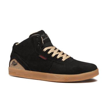 Imagem de Tênis Skate Epoch Em Couro Unissex Cano Alto Casual Landfeet-Unissex