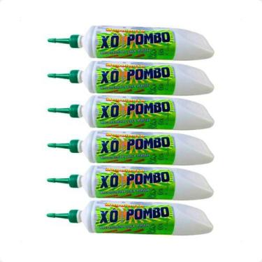 Imagem de 6 Xô Pombo Gel Repelente Morcegos E Pardais Quimiagri 250g