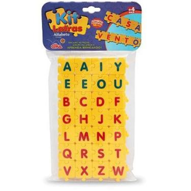 Imagem de Kit Letras Alfabeto 840 Elka