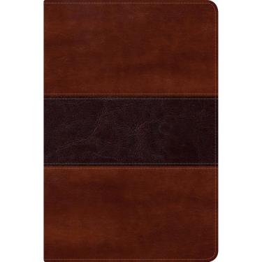 Imagem de Bíblia B&H Espanol rvr 1960 Fisher of Men, tamanho da mão, mogno