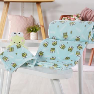 Imagem de Kit Presente Bebês Manta Estampada e Naninha Sapo Hello Kitty bene casa
