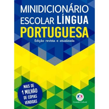 Imagem de Minidicionário escolar Língua Portuguesa (papel off-set)
