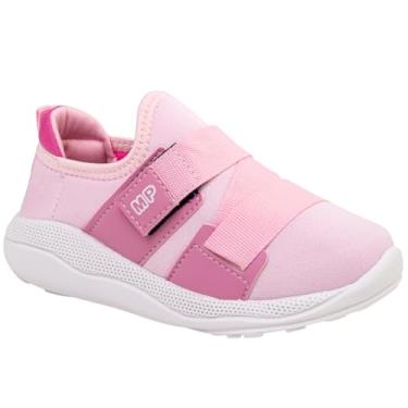 Imagem de Sapato Infantil Menina Tenis Calce Facil Feminino Escolar (Rosa-claro, BR, Criança de 9 a 12 anos, Numérico, 30)