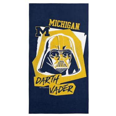 Imagem de Northwest Toalha de praia NCAA Michigan Wolverines, 76.2 cm x 152.4 cm, Darth Vader