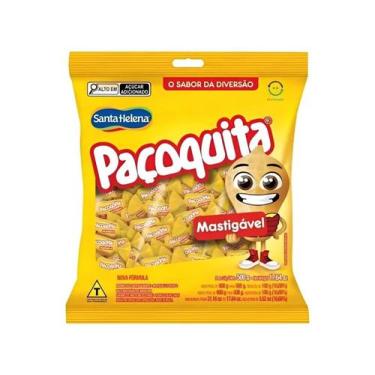 Imagem de Bala Paçoquita Mastigável Amendoim Santa Helena 500g