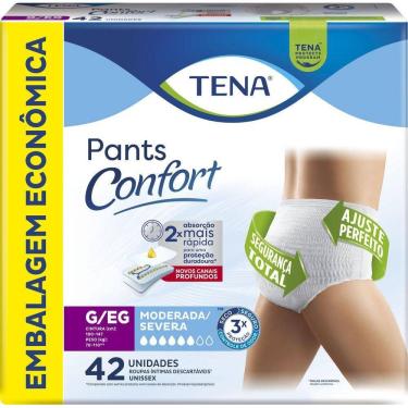 Imagem de Roupa Íntima Tena Pants Confort  G/EG 42 Unidades