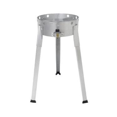 Imagem de Fogão Fritador Alta Pressão Camping Pesca À Gás Para Disco Arado - ITA