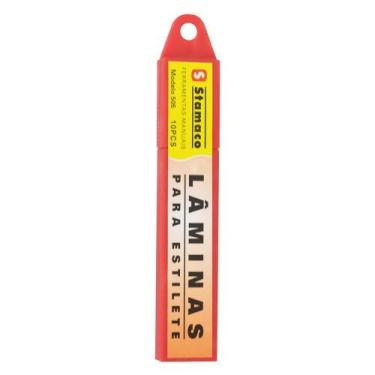 Imagem de Lâminas Para Estilete Modelo 505 Com 10 peças - 8040 - STAMACO