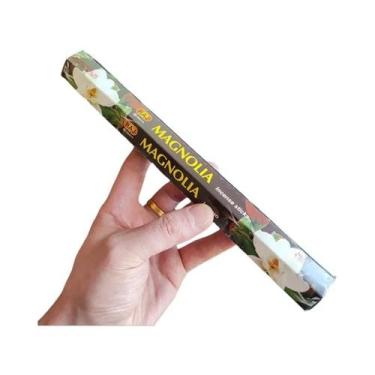 Imagem de Sândalo Natural Branco Sálvia Jasmim Incenso Varas 20 Para Casa Fragrâ
