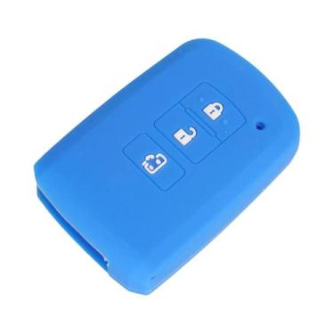 Imagem de Capa De Silicone Para Chave Remota De Carro Para Toyota Camry Corolla 