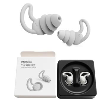 Imagem de Protetor De Ouvido Auricular Dormir Tampão Natação Antiruído