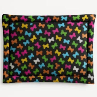 Imagem de Cama Colchonete Descanso Pet Cão e Gato Filhote ou Pequeno Porte Acolc