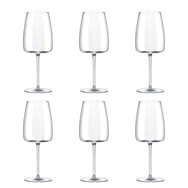 Imagem de Jogo de 6 Taças de Cristal Para Vinho 510ml Petra Classic