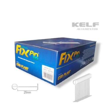 Imagem de Fix Pin 100 - 25mm Neutro - Caixa com 5000 Unidades - no-brand