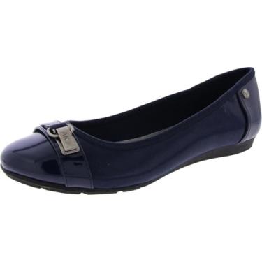 Imagem de Anne Klein Sapatilha feminina Able Ballet, Azul marino, 39