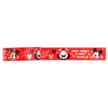 Imagem de Fita Adesiva Washi Tape Mickey Mouse 15mm X 5m - Molin, Vermelho