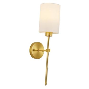 Imagem de Generic Luminária de parede para banheiro, estilo antigo, recarregável, luminária de parede, lâmpada interna para quarto, lareira, cozinha, sala de jantar, Ouro