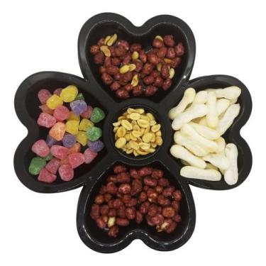 Imagem de Petisqueira Trevo C/ 5 Cavidades P Petiscos Fondue Molheira - Keita, P