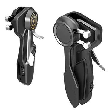 Imagem de Mobile PUBG Game Controller For Ipad Tablet Six Finger Games Trigger Joystick Gamepad L1R1 Fire Aim Button Shooter Handle Grip