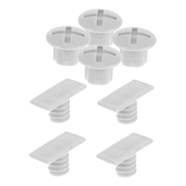 Imagem de Levemolo 1 conjunto de tampas de parafuso de fixação deslizante de plástico resistente ao clima para equipamentos, compatibilidade segura, peças de reposição para escorregadores infantis