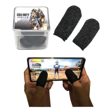 Imagem de 1 Par Luva De Dedo Gamer C/ Case Pubg Free Fire Call Of Duty, Call of 
