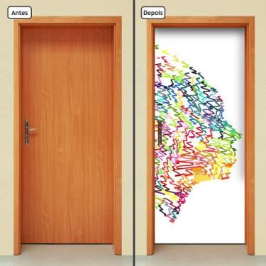 Imagem de Adesivo Decorativo de Porta - Pintura - 662cnpt - Allodi