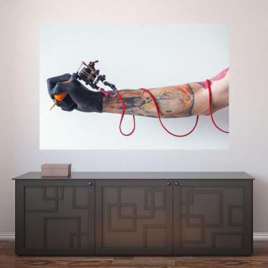 Imagem de Painel Adesivo de Parede - Tatuagem - 1188pnm - Allodi