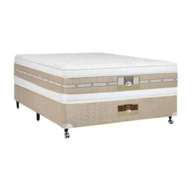 Imagem de Cama Box Casal Castor Silver Star Double Pocket 138x188x61 + Box Casto
