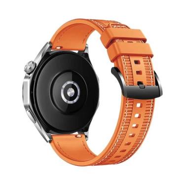 Imagem de Pulseira De Silicone Trançada De 22mm Para HUAWEI WATCH GT4 46mm, Aces