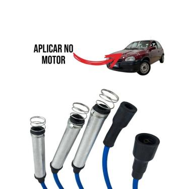 Imagem de Cabos Vela Ignição Corsa 1.0 1.4 1.6 96 97 A 2014