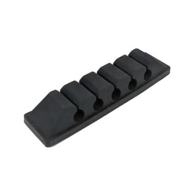 Imagem de Organizador de linha de cerveja e gás - Mangueira universal de 8 mm/9,5 mm de diâmetro externo para refrigerador de barril - Adesivo forte, fácil de limpar (pacote com 1, preto)