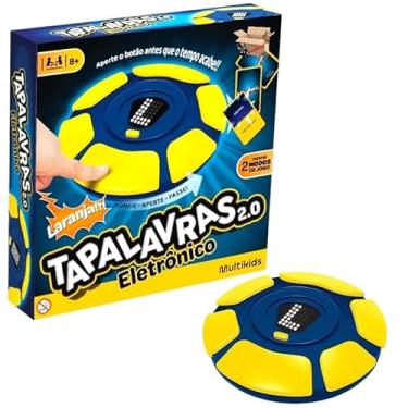 Imagem de Brinquedo Pedagógico Jogo De Tabuleiro Tapalavras Que Trava Letras