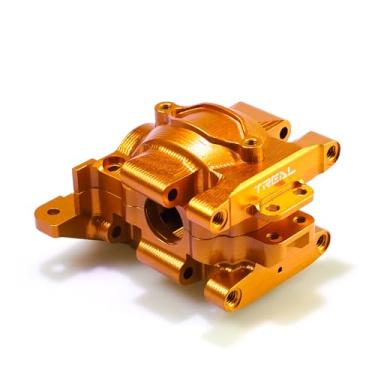 Imagem de TREAL CNC 7075-T6 Aluminum Rear Gearbox Transmission Case Set for Mini Maxx 1/16(Orange)