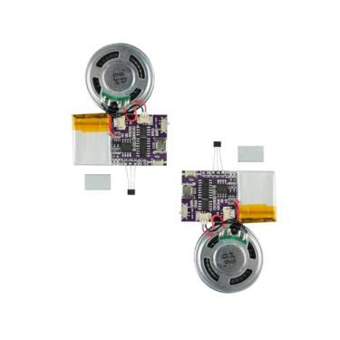Imagem de Módulo de voz ativado por controle de sensor magnético, chips de som de música MP3, módulo de som de 16 MB para artesanato, Natal, cartões comemorativos de ano novo, caixa com alto-falante e cabo USB