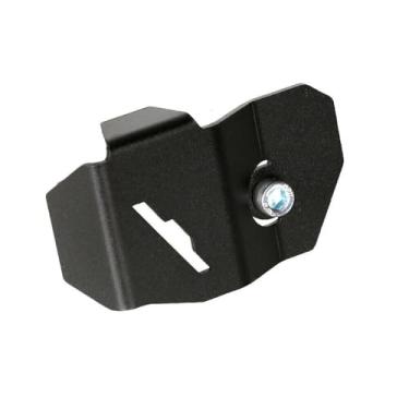 Imagem de Tampa do reservatório do tanque de fluido de freio traseiro Monkey compatível com Monkey DAX 125 DAX 125 2018-2024 Acessórios de motocicleta Protetor de tanque de freio (preto)