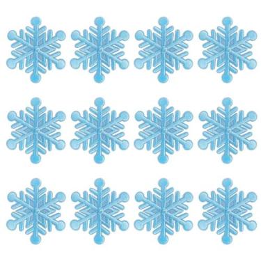 Imagem de Apliques de tecido Harsgs Snowflake Christmas Iron-On Patches
