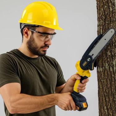 Imagem de Motosserra Mini Elétrica Com Bateria Recarregável Bivolt - STARTOOLS