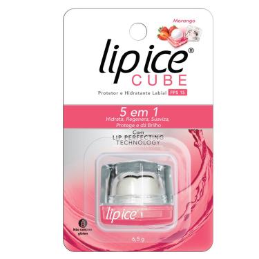 Imagem de Protetor Labial Lip Ice Cube Fps 15 Morango-Unissex
