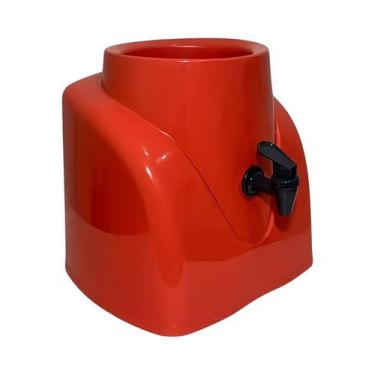 Imagem de Suporte De Galão Garrafão De Água 10 e 20 Litros Vermelho - Unitermi