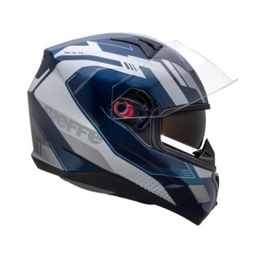 Imagem de Capacete Moto Fechado Bieffe B40 Essence, Azul, 58