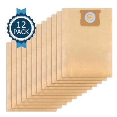 Imagem de Sacos de filtro de poeira descartáveis, pacote com 12 unidades para as