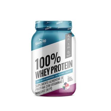 Imagem de 100% Whey Protein - 450g Iogurte De Frutas Vermelhas - Shark Pro-Masculino