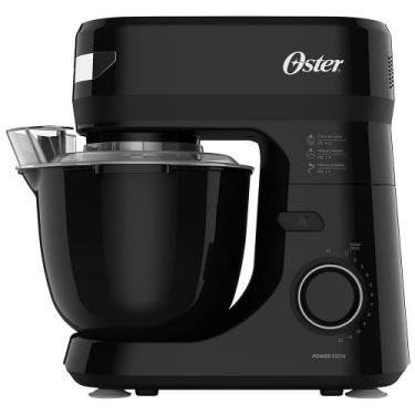 Imagem de Batedeira Planetária Oster OBAT640 - 12 Velocidades 03 Batedores, Pret