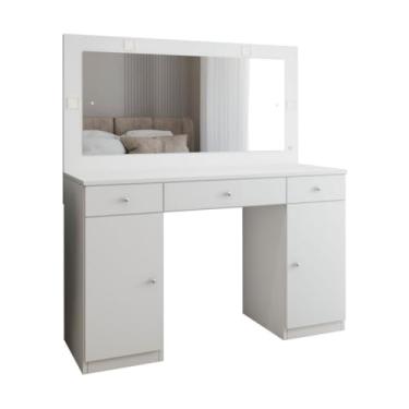 Imagem de Penteadeira Camarim Porta Jóias Branco