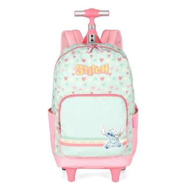 Imagem de Mochila com Rodinhas e Alças Stitch e Xepa Verde MC50092SC UP4YOU Lanç