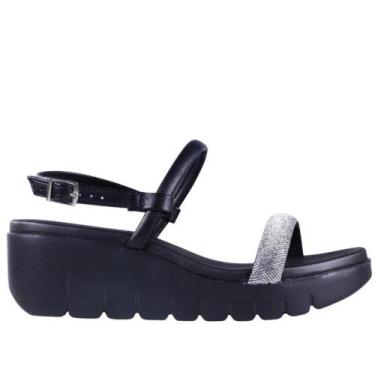 Imagem de Sandália Anabela Feminina Moleca 5536,106, 36