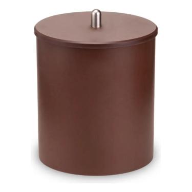 Imagem de 2X Lixeira 5L Cozinha Banheiro Lavabo Com Tampa Arthi Corten