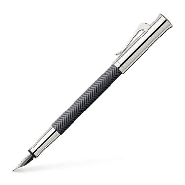 Imagem de Graf von Faber-Castell Caneta-tinteiro Guilloche Ciselé Antracite - Extrafina