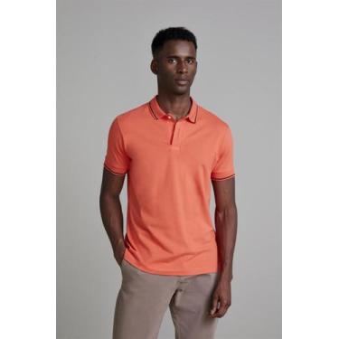 Imagem de Camisa Polo Malha Slim Fit - Vermelho Pitanga - HIGHSTIL, Vermelho, G